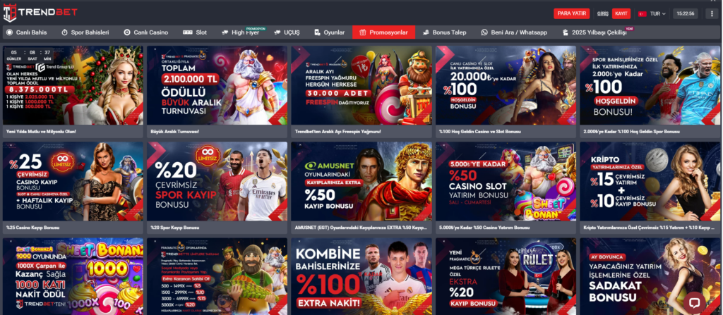 Trendbet yeni giriş sorunsuz